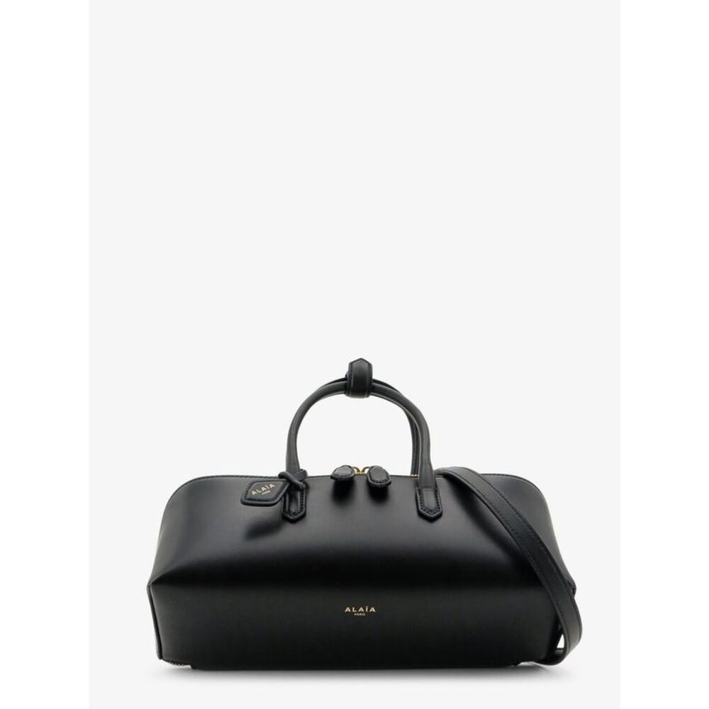 Alaia Women Delta Small Leather Handbag